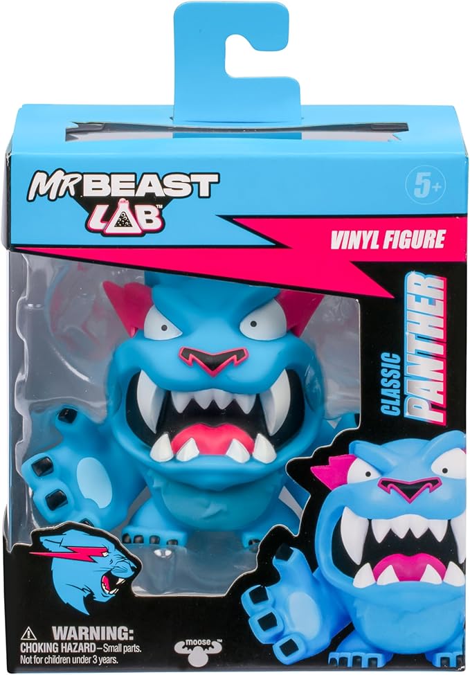 Mr Beast Lab Vinyl Figure Pack Classic Panther