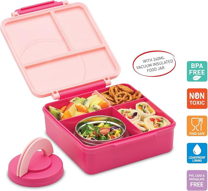 Avanti Yum Yum Bento Box - Pink