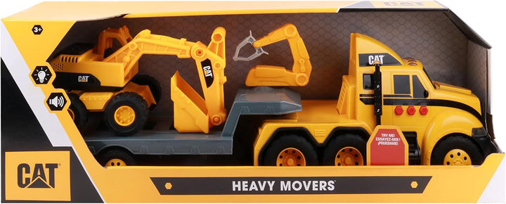 Cat Heavy Movers Trailer and Wheel Loader