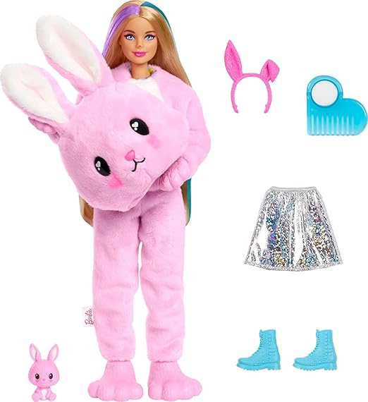Barbie Cutie Reveal Bunny Plush Costum Doll