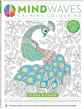 Mindwaves Calming Colouring: Flora & Fauna