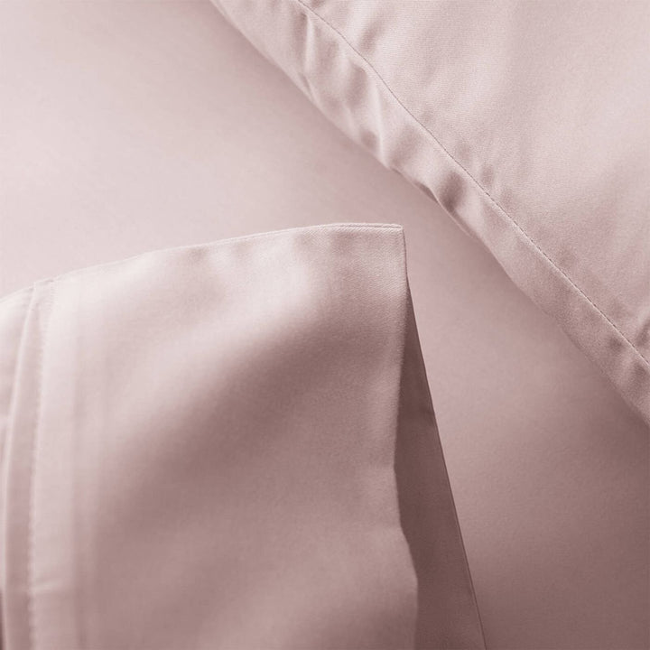 Morrissey 1200 TC Cotton Rich Sheet Set King Pink Dust