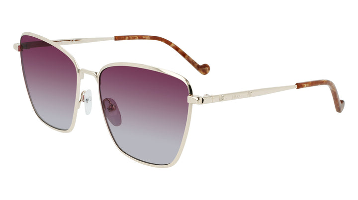 Liu Jo Square Sunglasses 717 Shiny Gold