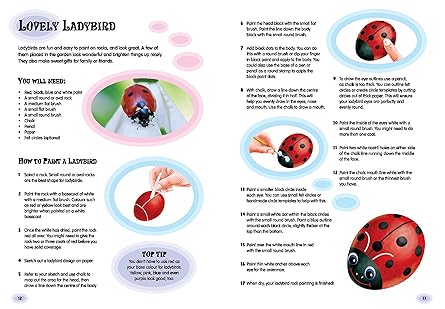 Hinkler Hide and Seek Painted Rocks Kit