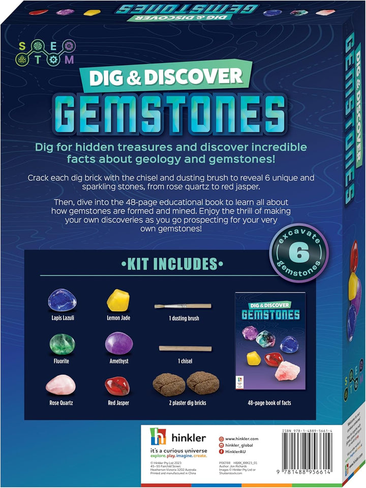 Dig & Discover Gemstones Kit