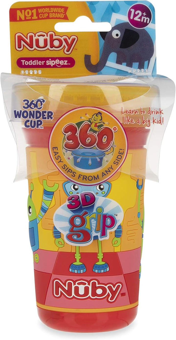 Nuby 360 Degree Easy Sip 3D Grip Wonder Cup