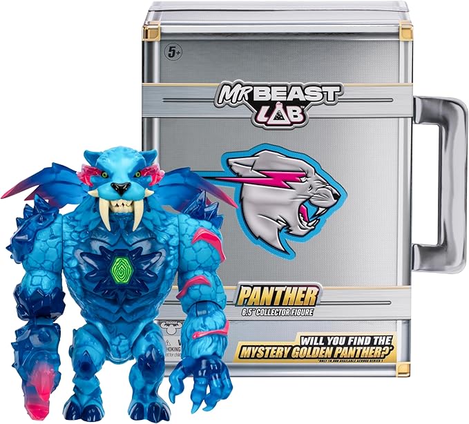 Mr Beast Lab Collector Figure Pack Panther