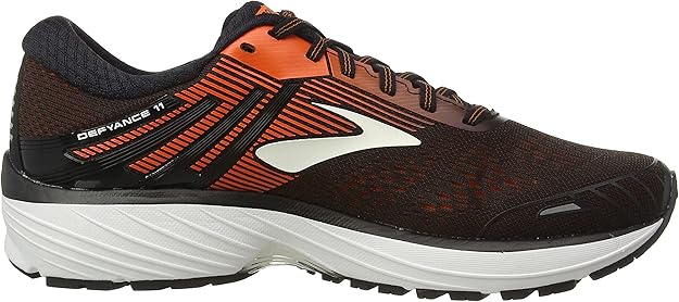 Brooks Adrenaline GTS 18 Running Shoe Black Orange Ebony