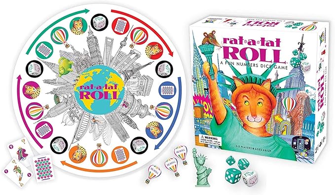 Gamewright Rat A Tat Roll Board Game