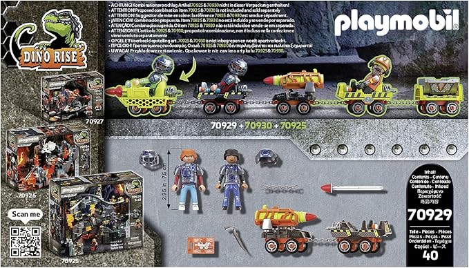 Playmobil Dino Rise Dino Mine Missile