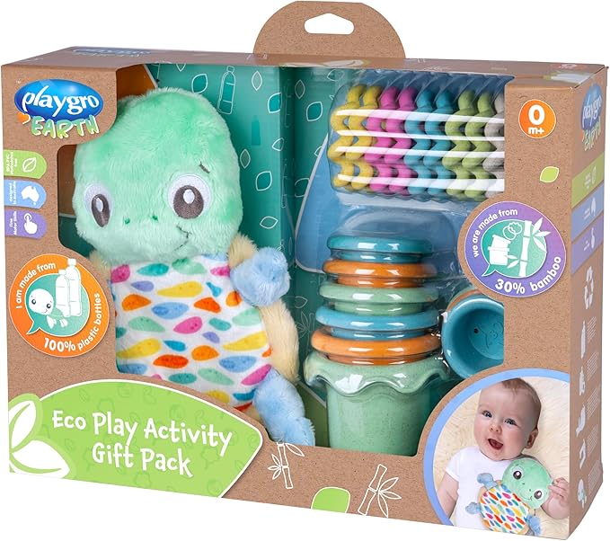 Playgro Eco Play Activity Gift Pack Penguin