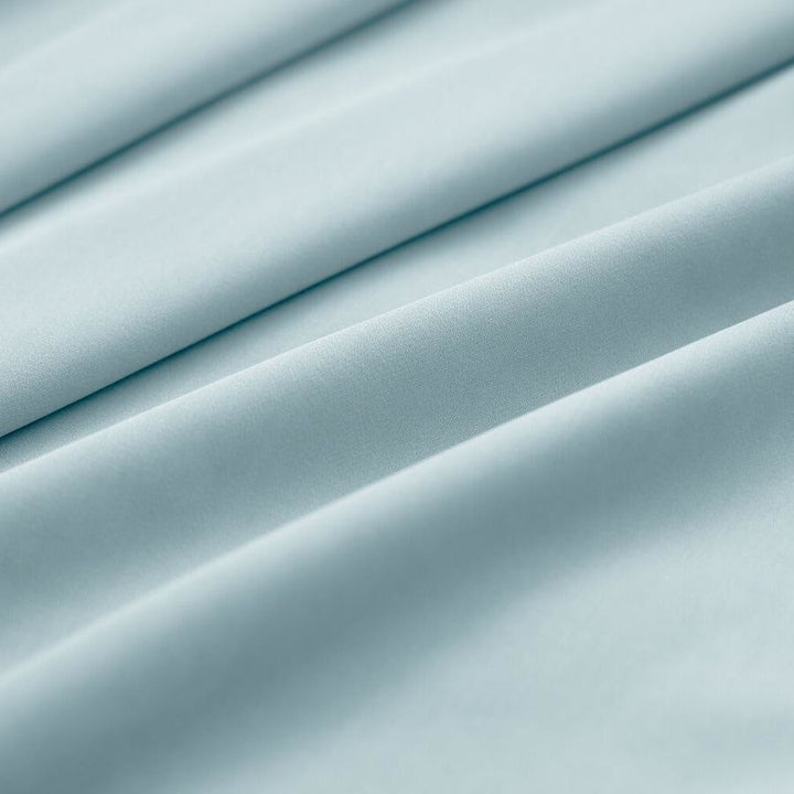 Morrissey Bamboo Luxe Queen Bed Sheet Set Soft Blue