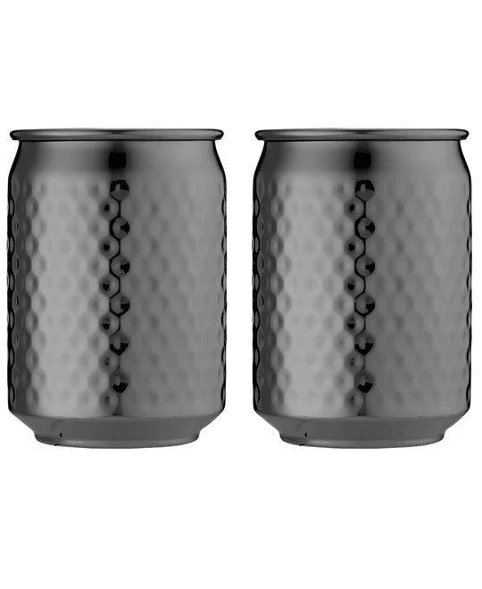 Tempa Tumbler Spencer Hammered Black 2pk Tumbler