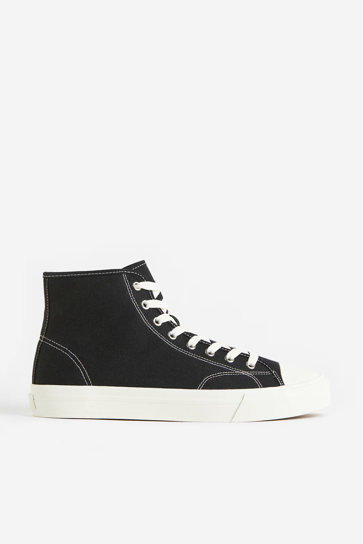 Superga 3192 Campionato Basket Boot - Black White