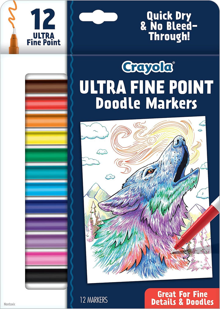 Crayola Ultra Fine Point Doodle Markers