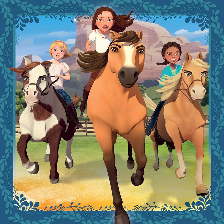 Ravensburger Spirit Adventures on Horses Puzzle 3 x 49pcs
