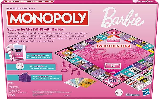 Monopoly Barbie Edition Board Game