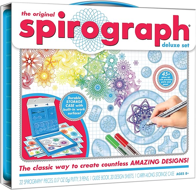 Spirograph Kit With Markers Set