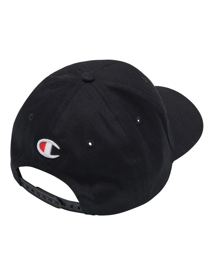 Champion Unisex Sports C Logo Cap - Black