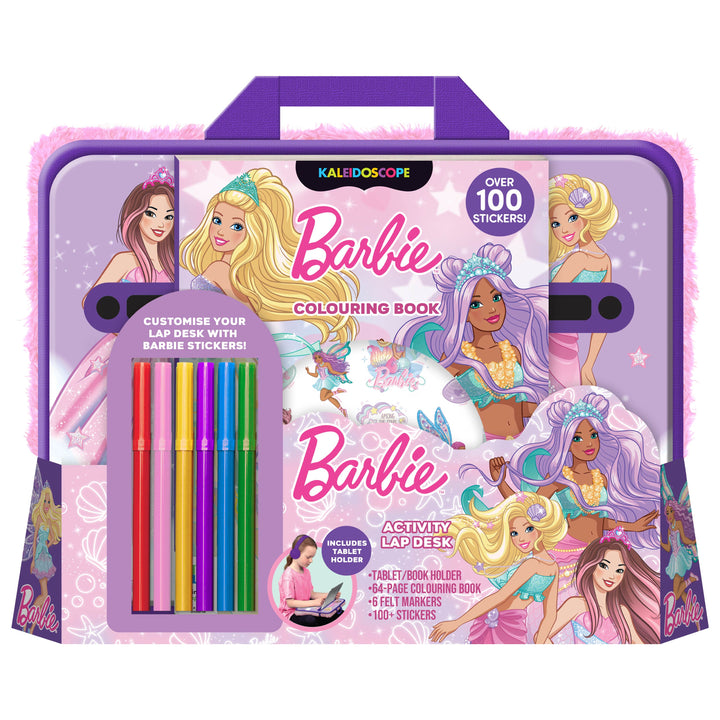 Barbie Colouring Book Activity Lap Desk