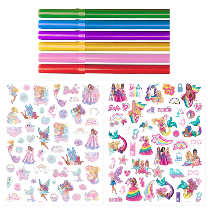 Barbie Colouring Book Activity Lap Desk