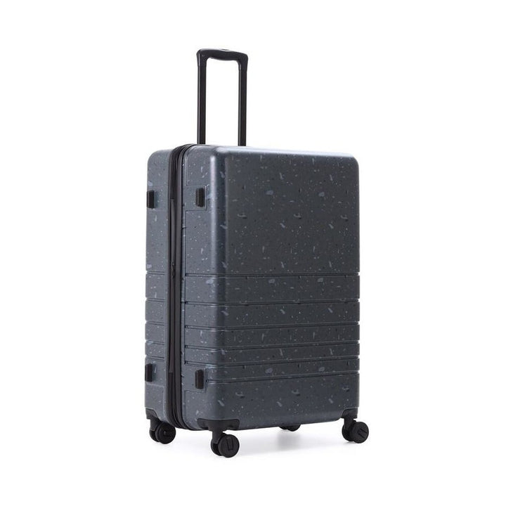 Kate Hill Terrazzo Black Travel Suitcase
