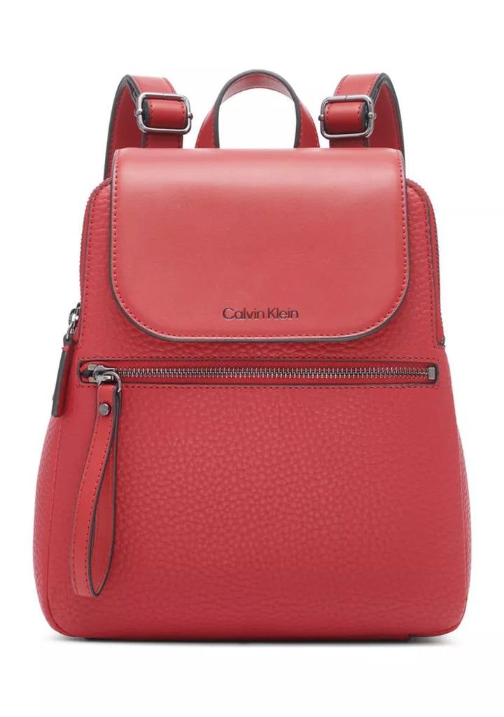 Calvin Klein Garnet Backpack Red Cabernet H3GKD9UX