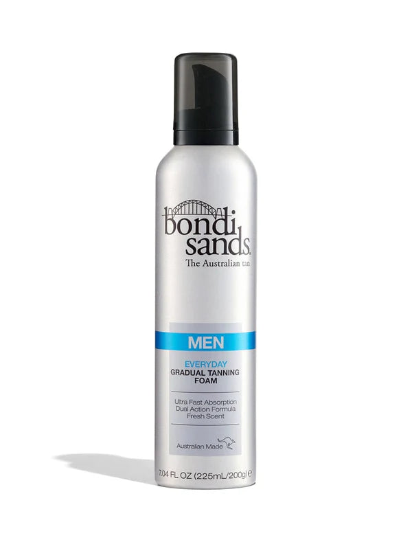 3X Bondi Sands 225ml Everyday Gradual Tanning Foam For Men
