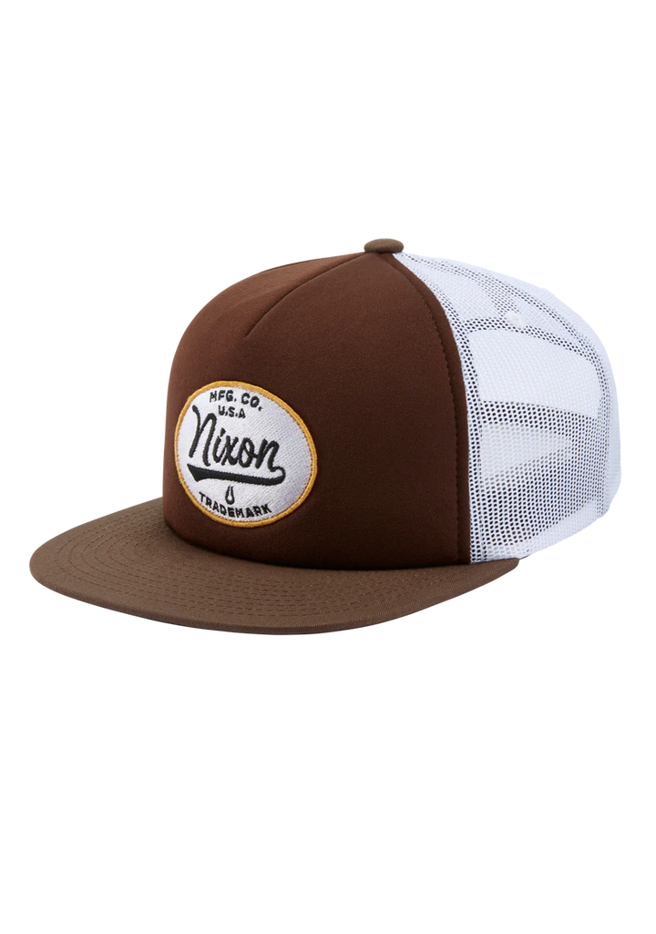 Nixon Tioga Trucker Cap Brown White