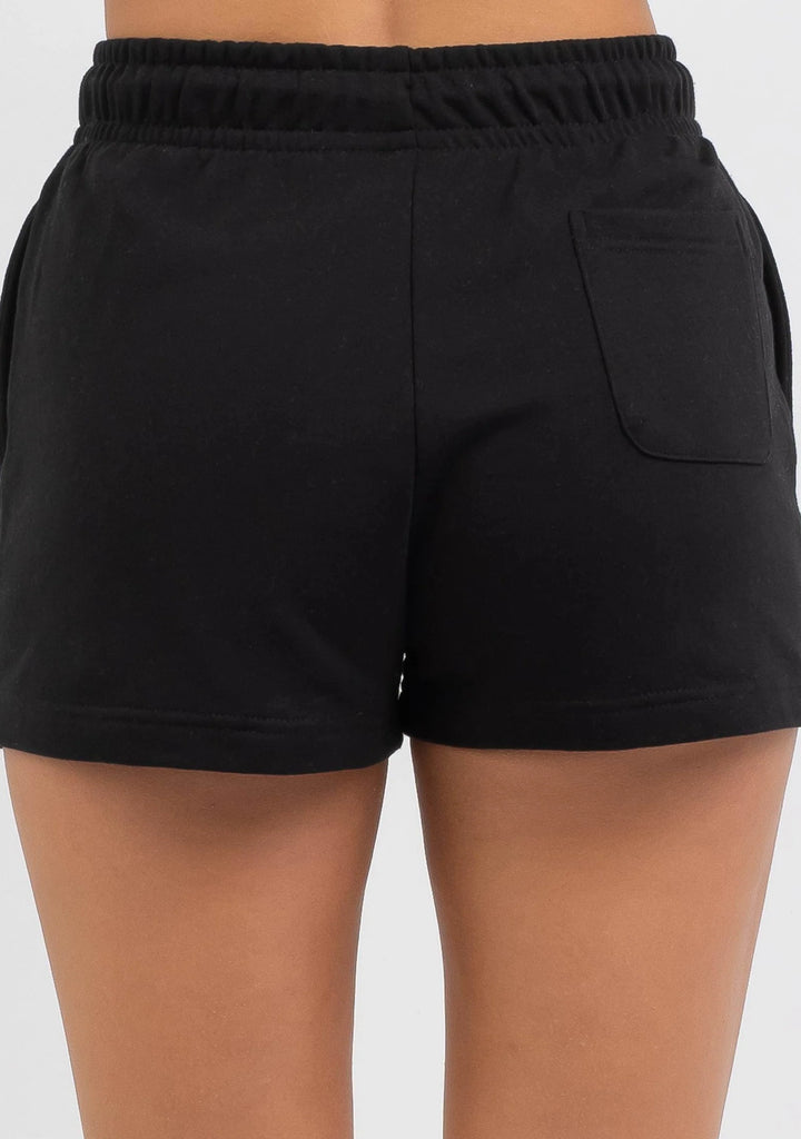 Champion Women's French Terry C Logo Short - Black