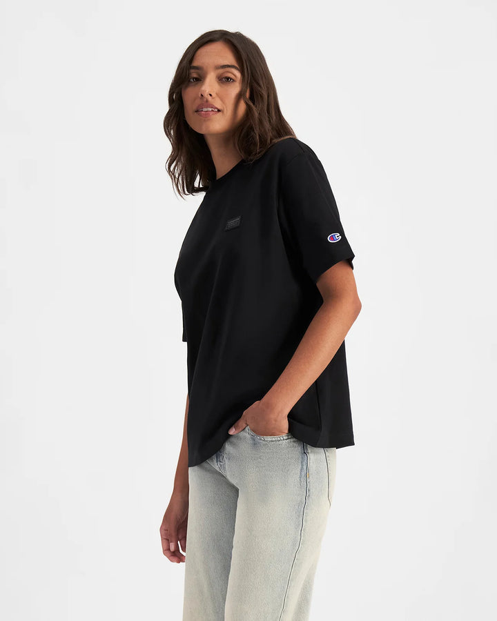 Champion Womens Rochester Base Tee - Black