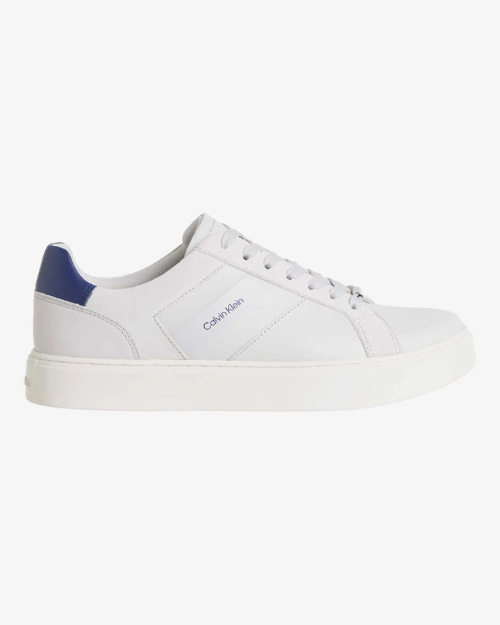 Calvin Klein Men's Classic Cupsole Laceup Bright White