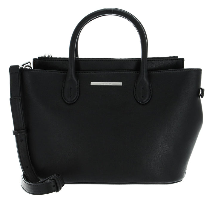 Calvin Klein Shoulder Bag Daily Dressed Tote Bag Black