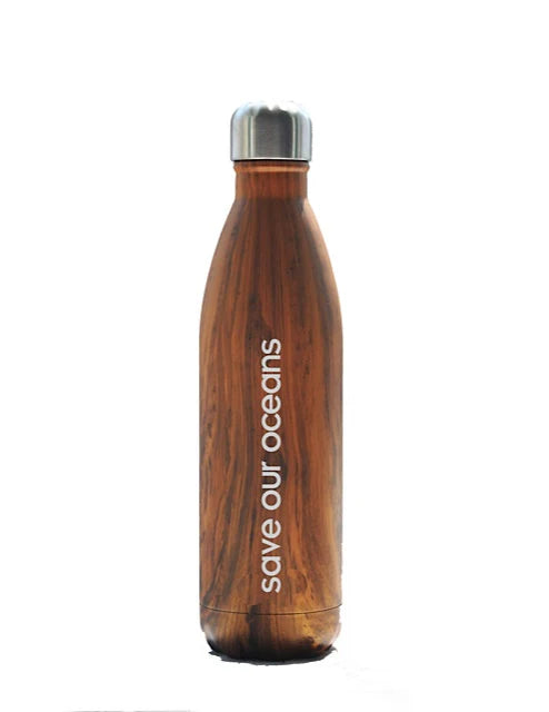BBBYO Future Bottle 750ml - Woodgrain