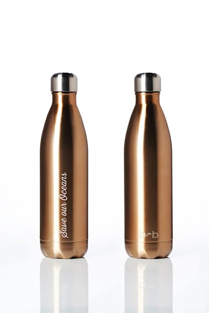BBBYO Future Bottle + Carry Cover Stainless Steel Insulated 750ml Spiral print