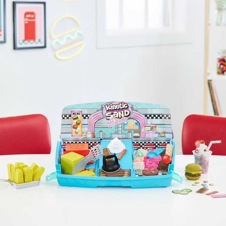 Kinetic Sand Grill N Scoop Diner Folding Sandbox