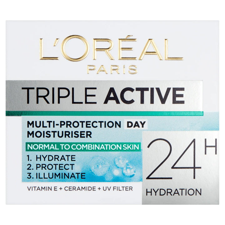 L'Oreal Triple Active 50ml Day Cream Normal And Combination