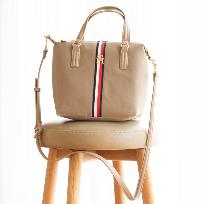 Tommy Hilfiger Poppy Small Tote Bag - Relic Tan