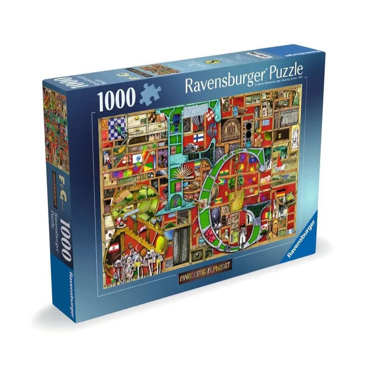 Ravensburger Awesome Alphabet 1000 Piece Jigsaw Puzzle