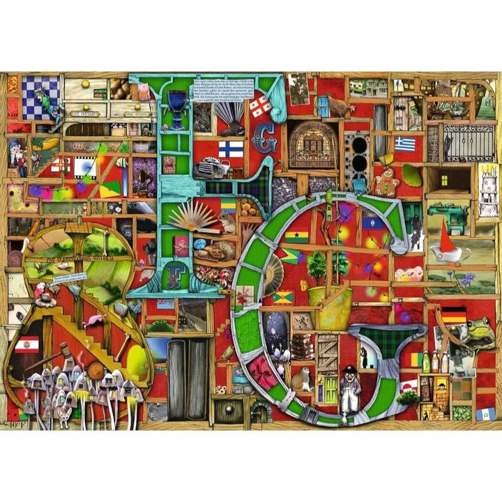 Ravensburger Awesome Alphabet 1000 Piece Jigsaw Puzzle