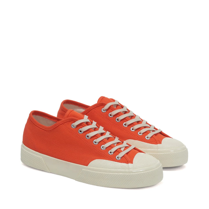 Superga 2432 Collect Workwear Orange Off White