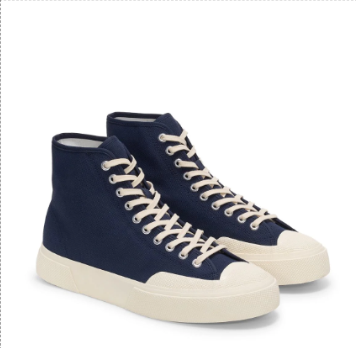 Superga Unisex 2433 Workwear Sneakers Blue Chambary Off White