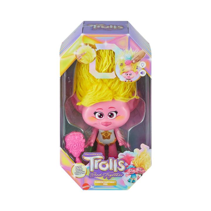 Dreamworks Trolls Band Together Rainbow HairTunes Viva Doll