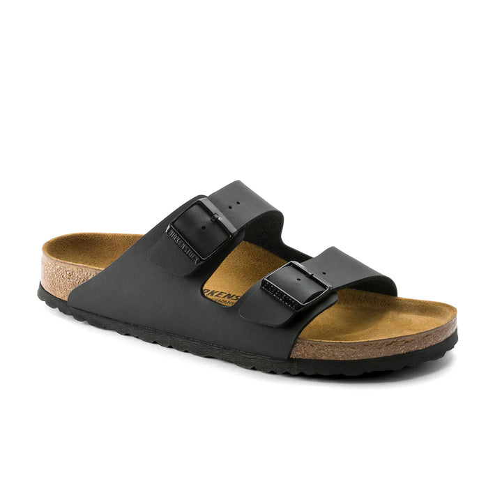 Birkenstock Arizona Birko Flor Narrow Fit Sandals - Black