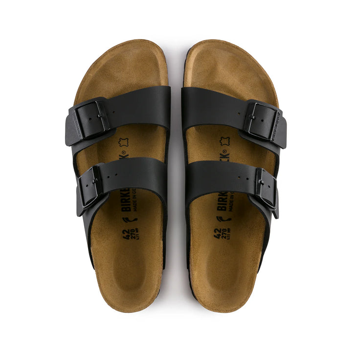 Birkenstock Arizona Birko Flor Narrow Fit Sandals - Black