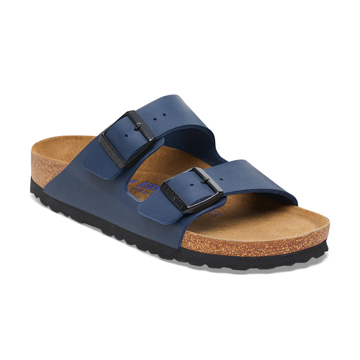 Birkenstock Arizona Birko Flor Narrow Fit Sandals - Blue