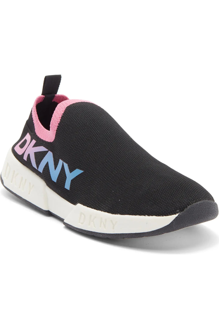 DKNY Kids Maddie Print Sneakers - Black Multi DKN784