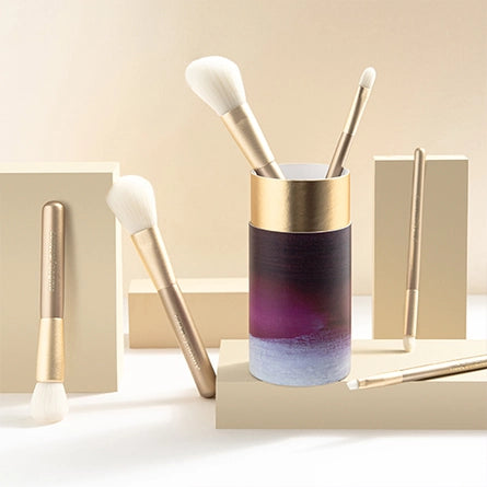 Nude by Nature 6 Piece Vivid Sky Brush Set