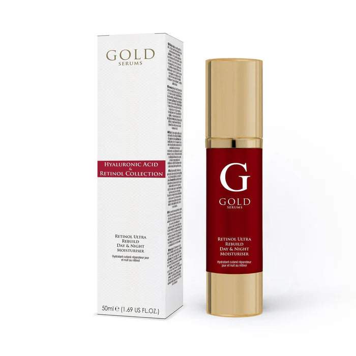 Gold Serums Retinol Ultra Rebuild Day & Night Moisturiser 50ml