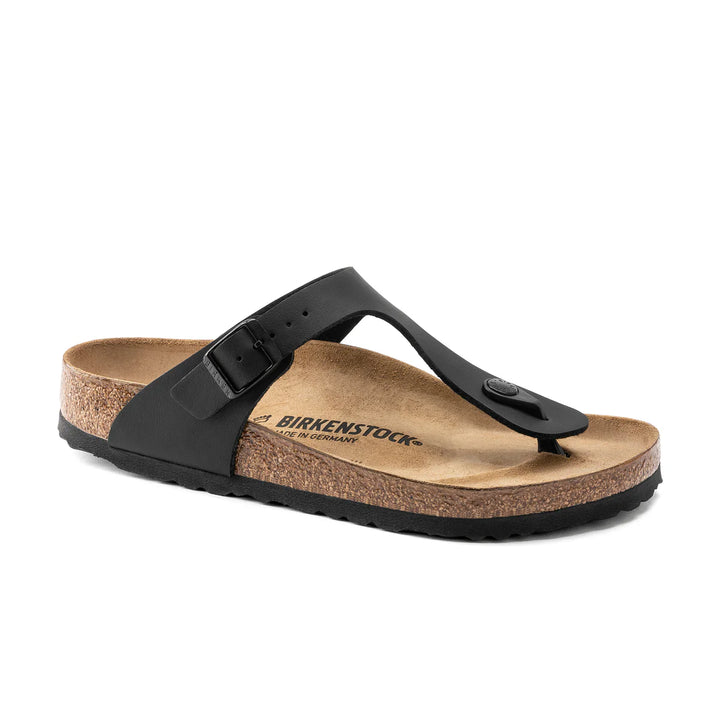 Birkenstock Gizeh Birko Flor Thong Regular Fit Sandals - Black